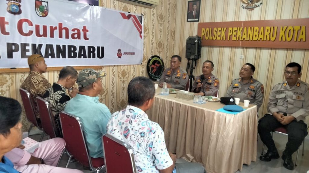 Jumat Curhat Polresta Pekanbaru: Masyarakat Sampaikan Aspirasi Keamanan